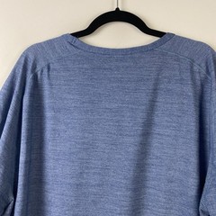 Mack Weldon T Shirt Mens XXL Blue Short Sleeve Performance Stretch