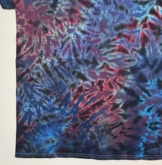 Handmade Tie Dye T-Shirt Unisex Size XL Multicolor Scrunch Design Gildan Tee NEW