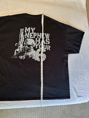 2XL USMC Sleep Tight Men’s Black Crew Neck Short Sleeve Tee Frontline Apparel
