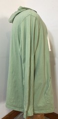 Life is Good Mens XL Longsleeved Hooded Tee Shirt Chillin Grillin Green Pouch