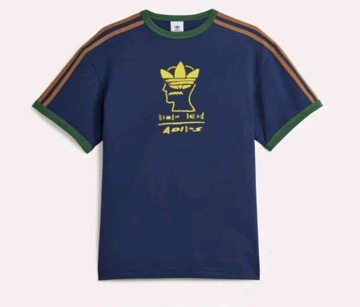 Adidas Brain Dead Collab Collegiate Navy T Shirt S Small NWT