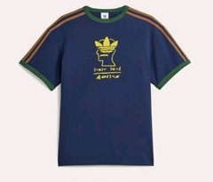 Adidas Brain Dead Collab Collegiate Navy T Shirt S Small NWT