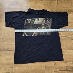 2PAC BIGGIE Trust Nobody T-shirt Tee Shirt Size M Black Original Flavor