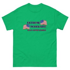 “Extreme Moderate” Unisex T-shirt Centrist Politics Anti-MAGA Anti-Antifa