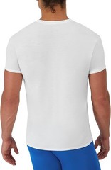 Hanes Men’s White Crewneck T-Shirt 5-Pack Undershirt Tee TAGLESS FreshIQ Comfort