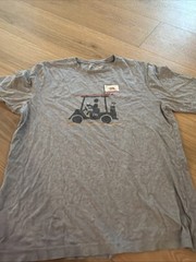 2 Travis Mathew L Graphic T Shirts Blue And Gray