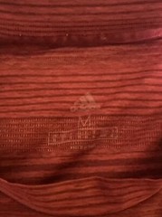 Adidas T-Shirt Mens Size Medium Climalite Matchcode Red EI8977