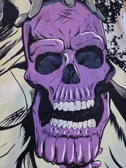 Dr Doom vs Thanos AOP Marvel Shirt XL Rare Chronic Images 2025 All Over Print