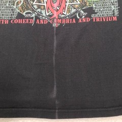 Vintage Slipknot Shirt Mens XL Black All Hope Is Gone 2009 Tour Anvil Band Tee