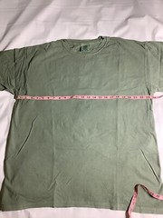 (3 Pieces) Size XL,Comfort Color T Shirt Heavyweight Ring Spun Light Green.