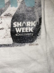 NEW Discovery Channel Shark Week Top Of The Food Chain Shirt Medium