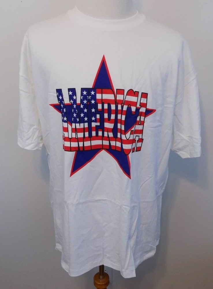 “America” T-Shirt – Avon Products – Adult Size XXL (50-52) – Patriotic – NEW
