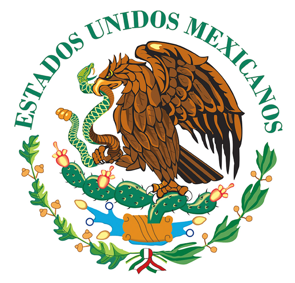 ESTADOS UNIDOS MEXICANOS 3X3 inch SELF IRON ON HEAT TRANSFER FOR MASKS TSHIR LOT