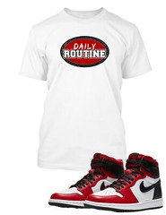 Sneaker Motivational T Daily Routine Tee Shirt J1 Snake Big Tall Small Graphic