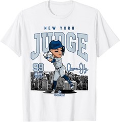 Aaron Judge – New York Baseball MLB Players – MLBJUD3005W T-Shirt