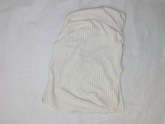 Salt Murphy Julian Top Shirt Mens Medium Sleeveless White Striped