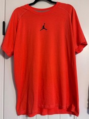 Nike Air Jordan Dri-FIT Center Jumpman Shirt – Infrared / Neon Red