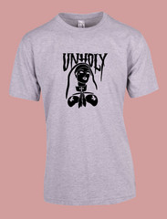 UNISEX MEN WOMENS TEE TSHIRT UNHOLY GIRL EMO COMFORT FIT ALL SEASONS POSTER ART