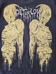 Metalocalypse Dethklok Vintage Graphic Print Long Sleeve T-Shirt Size Large