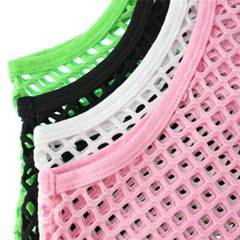 Men Lingerie Tank Top Mesh See Through Fishnet Vest T-Shirt Sleeveless Sport Top