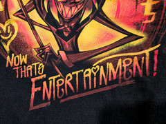 Hazbin Hotel Alastor T Shirt Graphic Print Tee Now Thats Entertainment 2019 VGC