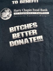 Gildan Shirt Mens XL Black Hurricane Relief Benefit Show Charity Graphic Tee