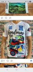 Unixes Multicolor T Shirt Sz. M Natural Honduras Parrot Birds. C.60.