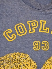 Vintage 1993 Copley Ohio Cheerleading Pom Poms T Shirt XL FOTL Best Distressed