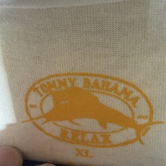 Tommy Bahama Rum T Shirt XL White Shake Rattle Rum Graphic Tropical Island