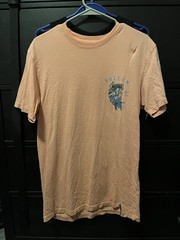 Sullen Men’s Coral Skull Graphic Print Logo T-Shirt Crew Neck Short Sleeve M