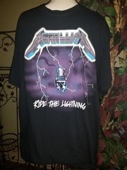 Metallica Shirt Mens 3 count, X- Large Black Graphic Band Tees Rock
