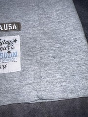 Mecca USA Shirt Mens Size 2 XL The Flying Eightyfours Gray Graphic T Shirt ￼