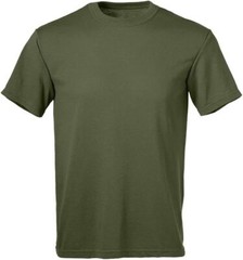 Soffe Men’s 3-Pack USA Poly/Cotton Military Tees – Vintage Style Crewneck Shirts