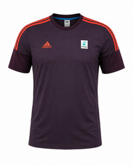 Adidas Women’s Maroon Athletic Jersey Crew Neck Short Sleeve M