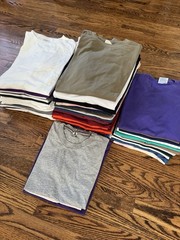 Vintage Blank Tee Shirt Bundle Lot (57)