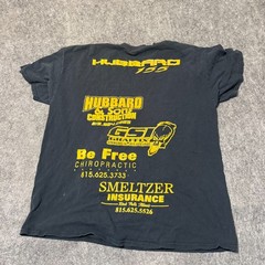 Vintage 00S Y2K Gildan Mens T-Shirt Size XL Black Asylum Athletic Club
