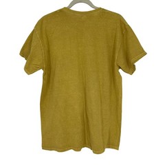 Officially Licensed Nirvana Grunge Tee Yellow Acid Wash Large Vintage Style