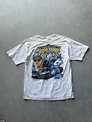 Y2K Mark Martin NASCAR Shirt XL White Blue Graphic Streetwear Viagra Racing