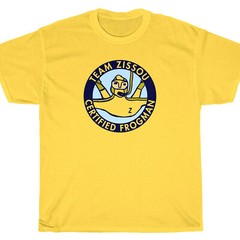 TEAM ZISSOU CERTIFIED FROGMAN T-Shirt – Life Steve Scuba Aquatic