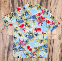 Men’s Hawaiian Button Up Shirt, Small, great shape. Combine Shipping