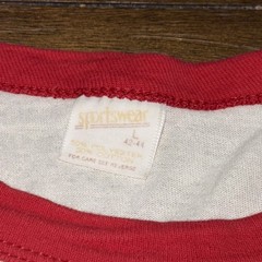 Vintage 70s – 80s Chuck Norris Super Star Karate Champ Ringer Single Stitch Sz L