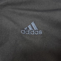 Adidas Athletic Crew Neck Long Sleeve T Shirt Mens Size 2XL Navy Blue