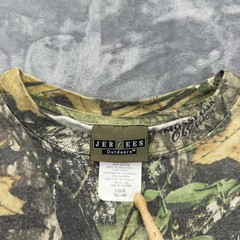 Vintage Mossy Oak Break-Up NWTF Pocket Long Sleeve Camo Tee Large