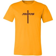 Bella & Canvas Short Sleeve Tee “Jesus Cross” c