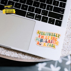 3PCS I’M at the Scholastic Book Fair Sticker Set – Colorful Book Lovers, Funny R