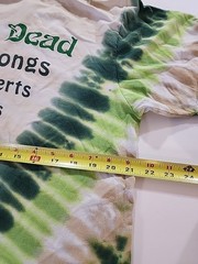 Vintage 1998 Grateful Dead “Countdown” Steal Your Face Tie-Dye T-Shirt Size Lg