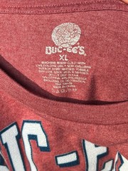 Buc-ee’s Athletic Dept. 1982 Red Heather Long Sleeve Graphic T-Shirt