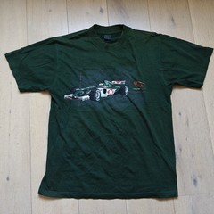 Vintage Jaguar Racing F1 T-Shirt British Racing Green Size M/L HSBC 2003