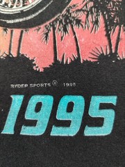 Vintage 1995 Daytona Bike Week T Shirt 54th Annual USA Single Stitch L Black
