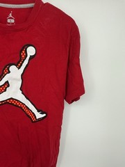 Nike Jordan Jumpman Logo Graphic T-Shirt Red Size L
